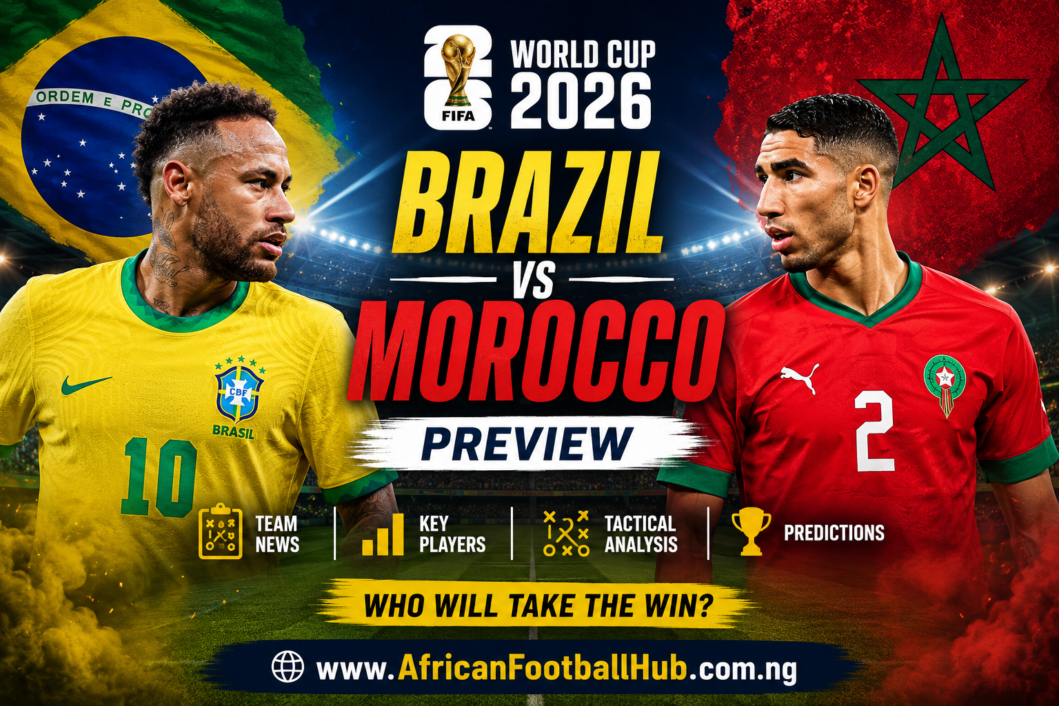 Brazil vs Morocco World Cup 2026 preview